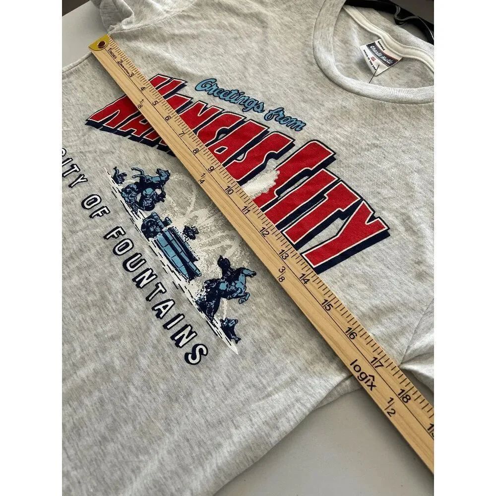 Charlie Hustle City Of Fountains, Greetings From Kansas City Tee S — image 5 of 8